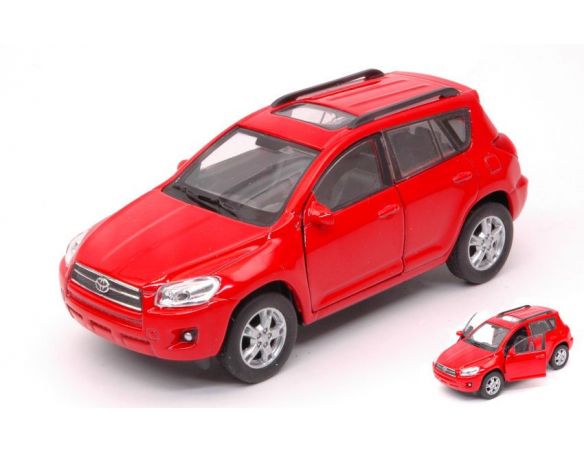 Welly WE38514A TOYOTA RAV 4 RED cm 11 Modellino