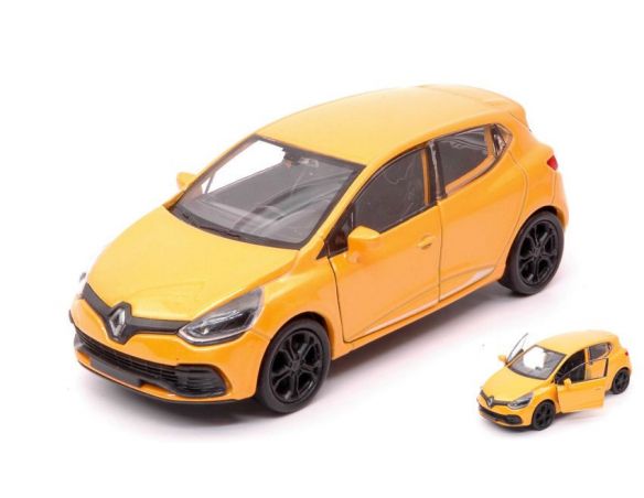 Welly WE38514C RENAULT CLIO RS YELLOW cm 11 Modellino