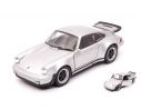 Welly WE38514H PORSCHE 911 TURBO SILVER cm 11 Modellino