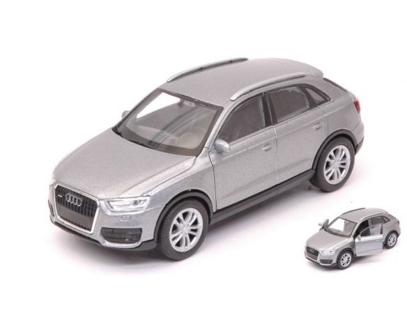 Welly WE38514M AUDI Q3 SILVER cm 11 Modellino