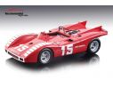 Tecnomodel TMD1859A ABARTH 2000 SP N.15 41th NURBURGRING 1970 K. AHRENS JR. 1:18 Modellino