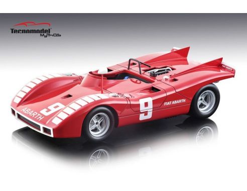 Tecnomodel TMD1859D ABARTH 2000 SP N.9 DNS MUGELLO GP 1970 N.VACCARELLA 1:18 Modellino