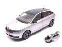 Abrex AB18030SA SKODA RAPID SPACEBACK 2013 SILVER METALLIC 1:18 Modellino