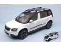 Abrex AB18033SE SKODA YETI FL OUTDOOR 2013 WHITE 1:18 Modellino