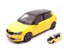 Abrex AB18034SG SKODA FABIA III 2015 YELLOW 1:18 Modellino