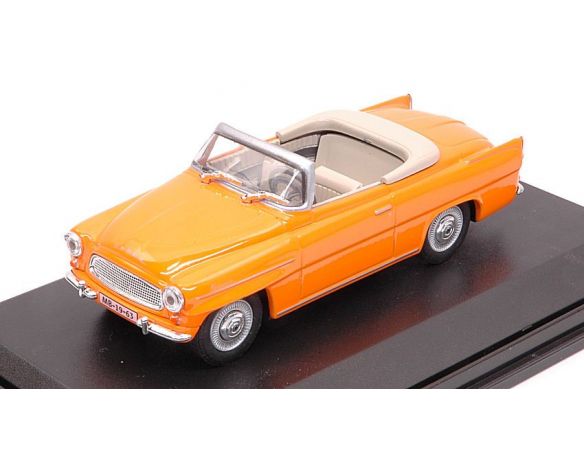 Abrex AB703GH SKODA FELICIA ROADSTER 1963 ORANGE 1:43 Modellino