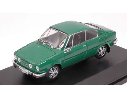 Abrex AB707QF SKODA 110R COUPE' 1978 GREEN 1:43 Modellino