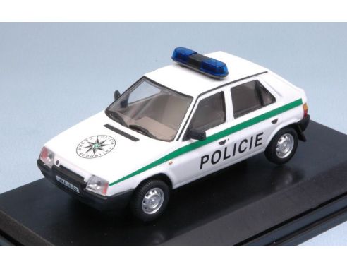 Abrex AB708XA2 SKODA FAVORIT 1987 POLICIE CR 94/95 1:43 Modellino