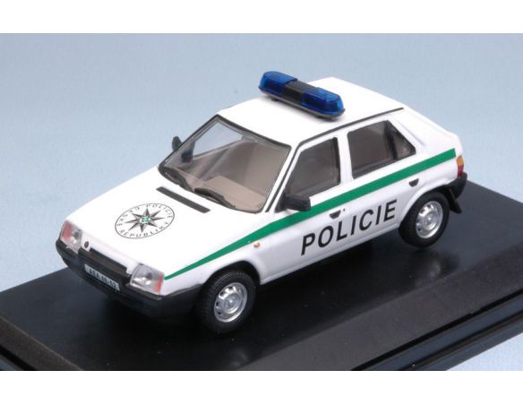 Abrex AB708XA2 SKODA FAVORIT 1987 POLICIE CR 94/95 1:43 Modellino