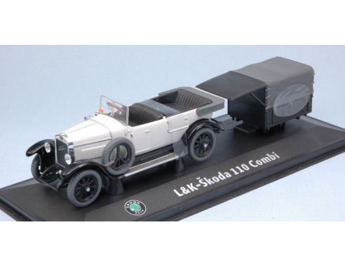 Abrex AB902YA LAURIN & KLEMENT-SKODA 110 COMBI 1927 WHITE 1:43 Modellino