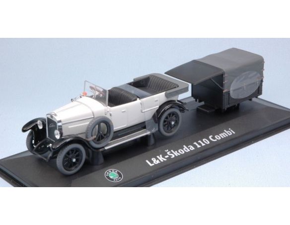 Abrex AB902YA LAURIN & KLEMENT-SKODA 110 COMBI 1927 WHITE 1:43 Modellino