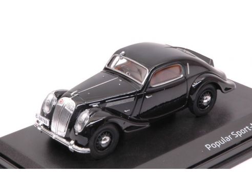 Abrex AB903D SKODA POPULAR SPORT MONTE CARLO 1935 BLACK 1:43 Modellino