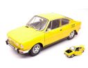 Abrex ABS707GK SKODA 110R COUPE' 1980 YELLOW 1:18 Modellino