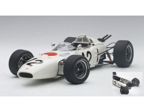AUTOART AA86598 HONDA RA272 R.BUCKNUM 1965 N.12 5th MEXICO GP 1:18 Modellino