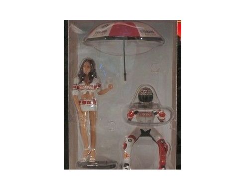 Minichamps PM313050001 FIGURA V.ROSSI 2005 VALENCIA + OMBRELLINA 1:12 Modellino