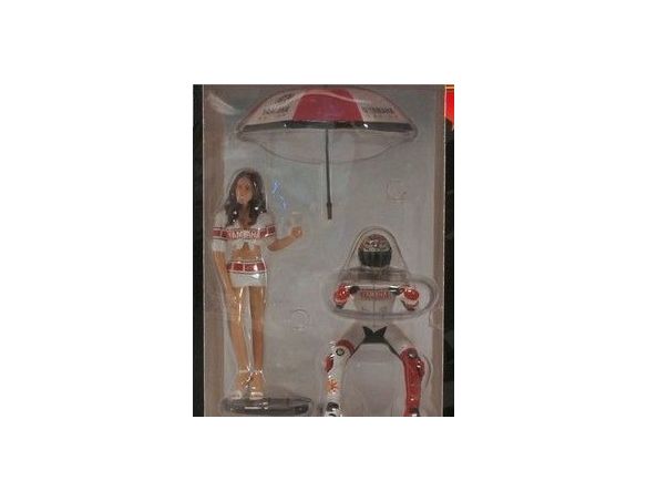 Minichamps PM313050001 FIGURA V.ROSSI 2005 VALENCIA + OMBRELLINA 1:12 Modellino