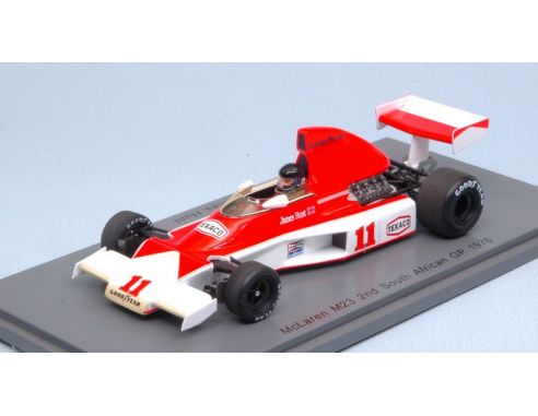 Spark Model S4360 MC LAREN M23 J.HUNT 1976 N.11 2nd SOUTH AFRICAN GP 1:43 Modellino