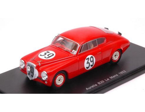 Spark Model S4391 LANCIA AURELIA B20 N.39 6th LM 1952 L.VALENZANO-U.CASTIGLIONI 1:43 Modellino