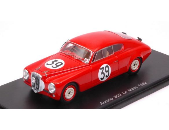 Spark Model S4391 LANCIA AURELIA B20 N.39 6th LM 1952 L.VALENZANO-U.CASTIGLIONI 1:43 Modellino