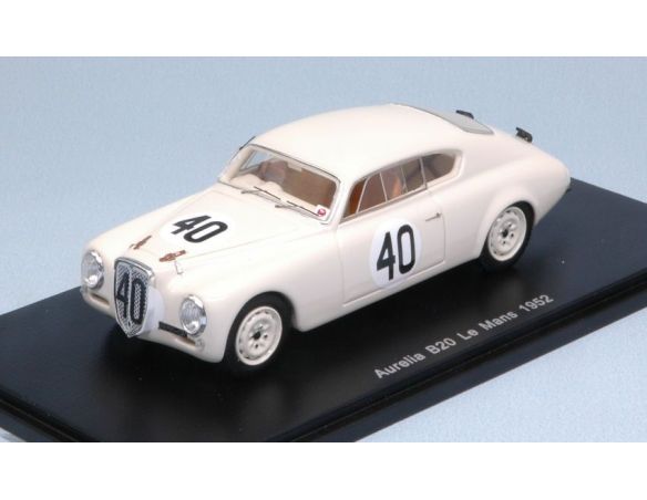 Spark Model S4392 LANCIA AURELIA B20 N.40 8th LM 1952 F.BONETTO-E.ANSELMI 1:43 Modellino