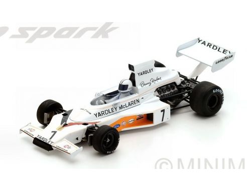 Spark Model S5392 MC LAREN M23 D.HULME 1973 N.7 WINNER SWEDISH GP 1:43 Modellino