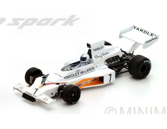 Spark Model S5392 MC LAREN M23 D.HULME 1973 N.7 WINNER SWEDISH GP 1:43 Modellino