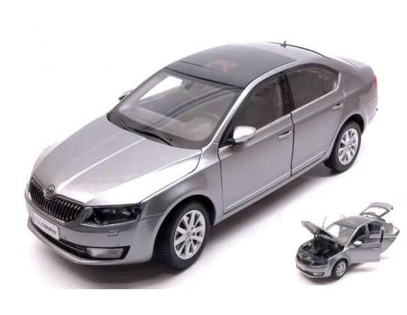 Abrex AB18026SC SKODA OCTAVIA III 2014 GREY METALLIC 1:18 Modellino
