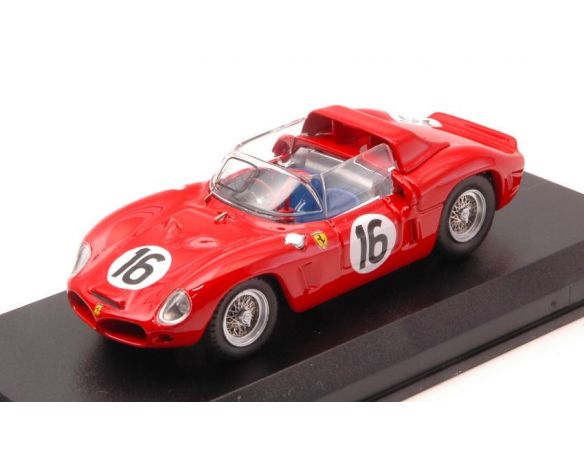 Art Model AM0376 FERRARI 268 DINO SP N.16 LM TEST 1962 RODRIGUEZ-BANDINI-PARKES-GENDEBIEN Modellino