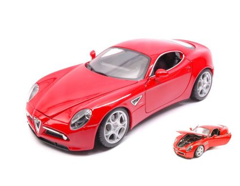 Bburago BU12077R ALFA ROMEO 8 C COMPETIZIONE 2007 RED 1:18 Modellino