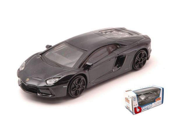 BBURAGO BU30231Z LAMBORGHINI AVENTADOR LP700-4 2011 BLACK 1:43 Modellino