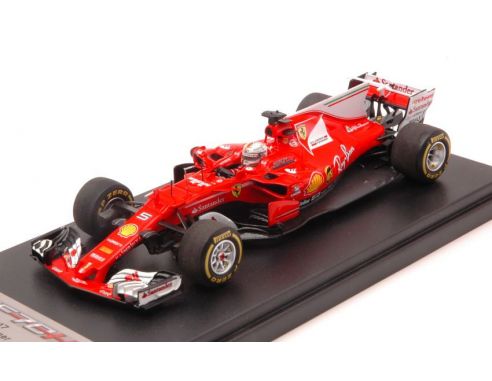 Looksmart LSF107 FERRARI SF70-H S.VETTEL 2017 N.5 WINNER AUSTRALIAN GP 1:43 Modellino