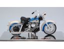 Maisto MI09193 HARLEY DAVIDSON FLH DUO GLIDE 1958 WHITE/BLUE 1:18 Modellino