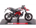 Maisto MI13016W DUCATI HYPERMOTARD SP 2013 WHITE 1:18 Modellino