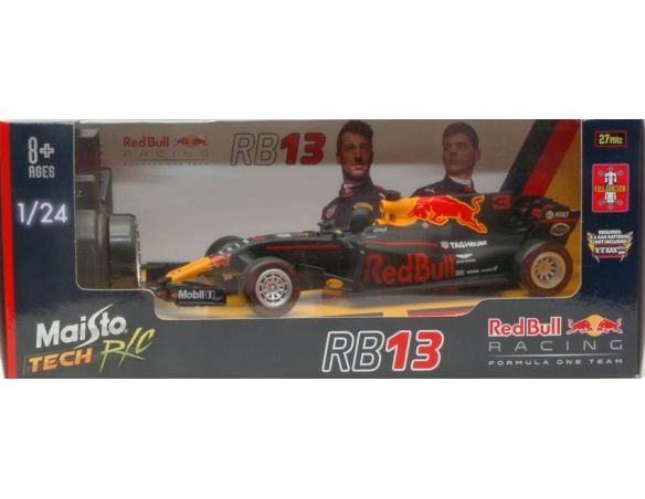Maisto MI81219R RED BULL RB13 D.RICCIARDO RADIOCOMANDO 1:24 Modellino