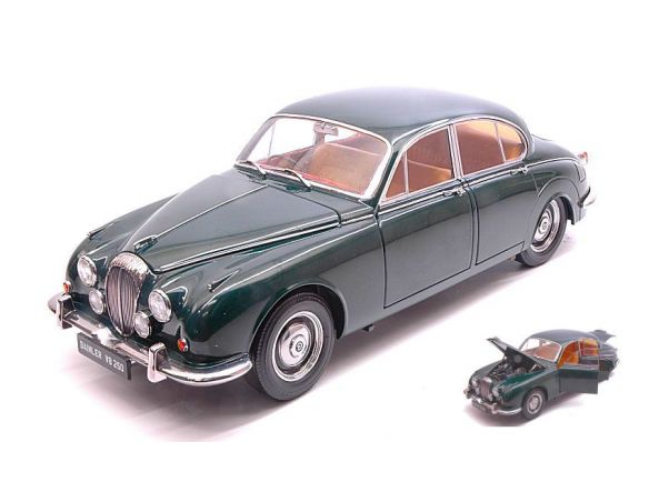 Paragon Models PAR98314R DAIMLER 250 V8 1967 GREEN 1:18 Modellino