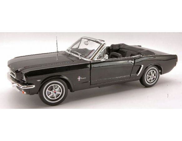 Welly WE0063 FORD MUSTANG CABRIO 1964 BLACK 1:18 Modellino