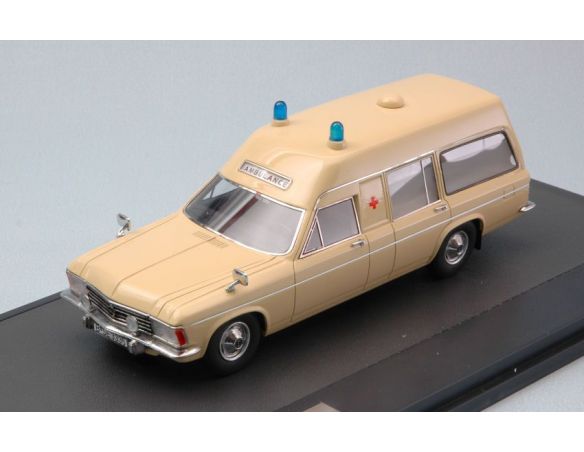 Matrix MX11502-051 OPEL ADMIRAL B LWB MIESEN AMBULANCE 1970 1:43 Modellino