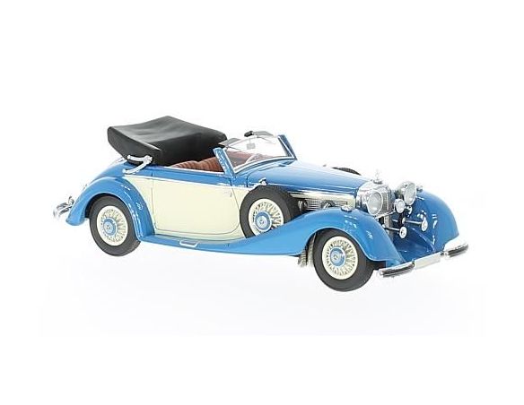 Neo Scale Models NEO46166 MERCEDES 540K TIPO A CABRIOLET 1936 BLUE 1:43 Modellino