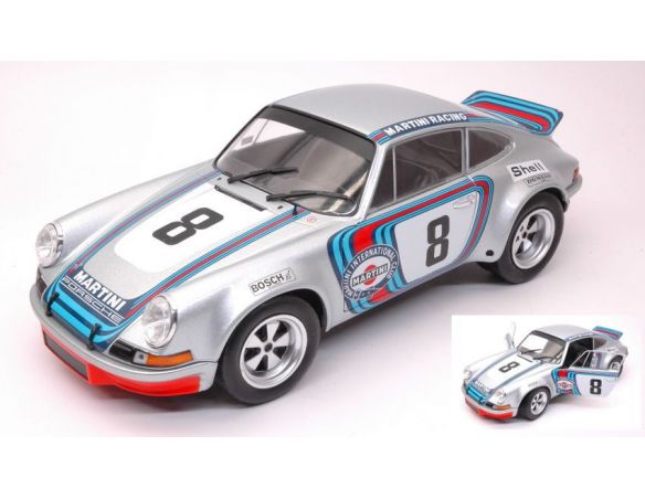 Solido SL1801104 PORSCHE 911 RSR N.8 WINNER TARGA FLORIO 1973 H.MULLER-G.VAN LENNEP 1:18 Modellino