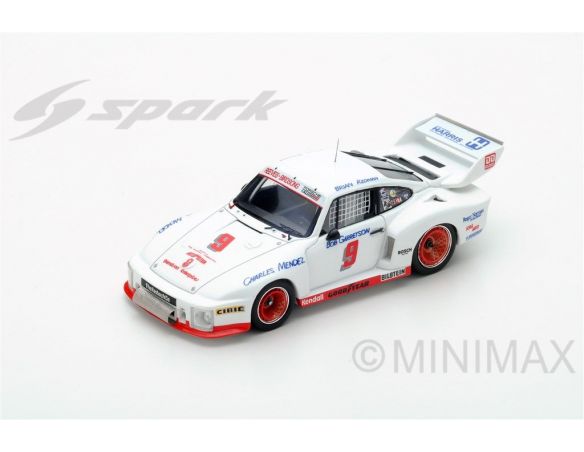 Spark Model S43SE78 PORSCHE 935 N. 9 WINNER SEBRING 12H 1978 REDMAN-MENDEZ-GARRETSON 1:43 Modellino