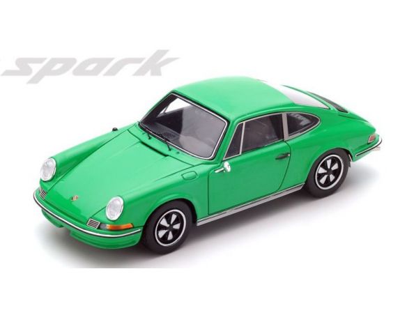 Spark Model S4925 PORSCHE 911 2.4S 1972 GREEN 1:43 Modellino