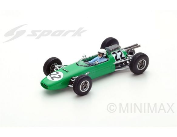 Spark Model S5252 BRABHAM BT11 B.ANDERSON 1964 N.22 3rd AUSTRIAN GP 1:43 Modellino