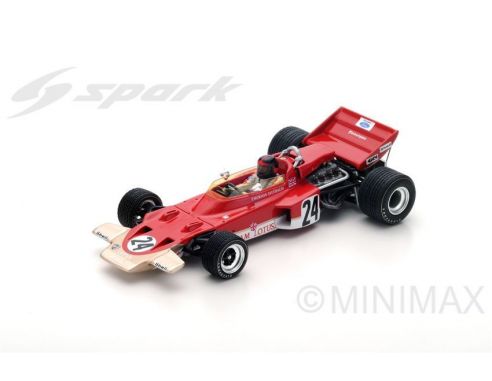 Spark Model S5345 LOTUS 72C E.FITTIPALDI 1970 N.24 WINNER US GP 1:43 Modellino