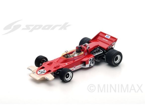 Spark Model S5345 LOTUS 72C E.FITTIPALDI 1970 N.24 WINNER US GP 1:43 Modellino