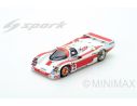 Spark Model S5509 PORSCHE 962 C N.2 ACCIDENT LM 1987 O.LARRAURI-U.SCHAFER-J.PAREJA 1:43 Modellino