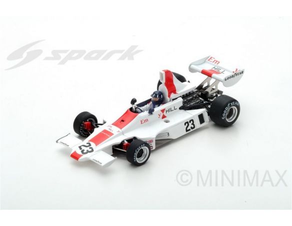 Spark Model S5670 HILL GH1 GRAHAM HILL 1975 N.23 DNQ MONACO GP 1:43 Modellino