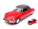 Welly WE22506HR CITROEN DS 19 1956 CABRIOLET SOFT TOP RED 1:24 Modellino