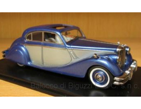 Neo Scale Models NEO49544 JAGUAR MK V 1950 BLUE/SILVER 1:43 Modellino