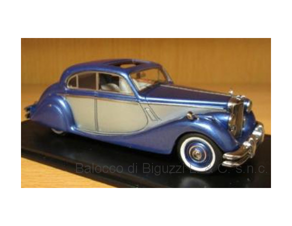 Neo Scale Models NEO49544 JAGUAR MK V 1950 BLUE/SILVER 1:43 Modellino