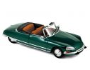 Norev NV157080 CITROEN DS 21 CABRIOLET 1971 FOREST GREEN 1:43 Modellino